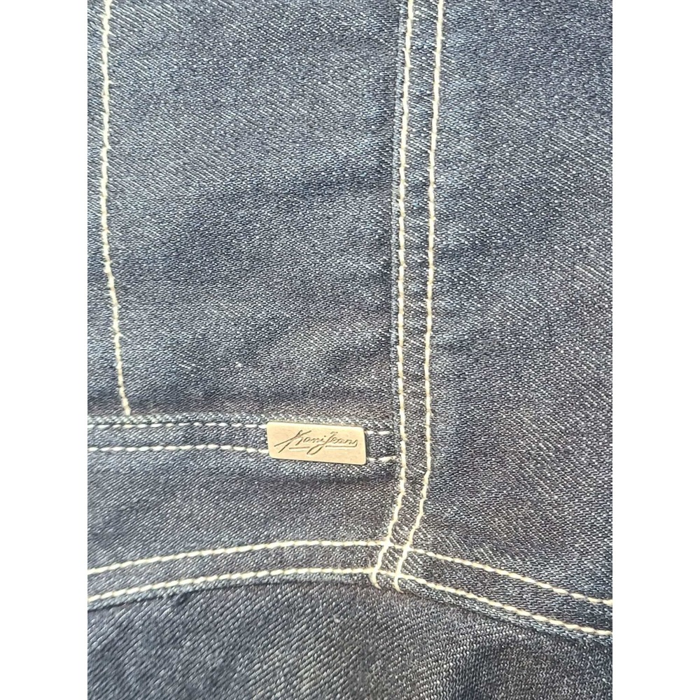 Vintage 1990s Kani Jeans Denim Jacket XXL - Picture 8 of 10